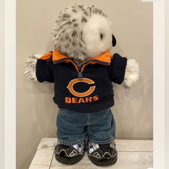 Harry Potter Hedwig White Spotted Snowy Owl Rotating Head Build A Bear w/outfit - Picture 3 of 10